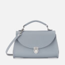 The Cambridge Satchel Company Women's Mini Poppy Bag - French Grey Saffiano