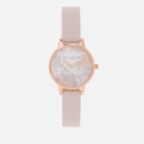 Olivia Burton Women's Abstract Florals Watch - Blush & Rose Gold