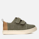 TOMS Toddlers' Lenny Coated Canvas Trainers - Cypress