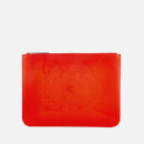 KENZO Women's Icon A4 Pouch - Medium Red