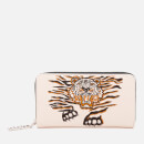 KENZO Women's Icon Continental Wallet - Faded Pink