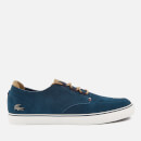 Lacoste Men's Esparre Deck 118 1 Suede Boat Shoes - Navy/Light Brown