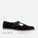 Dr. Martens Women's Polley II Soft Buck Mary Jane Flats - Black