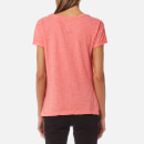 Superdry Women's Athletic Slim Boyfriend T-Shirt - Cheerleader Pink