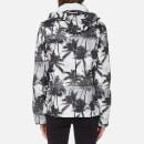 Superdry Women's Black Edition Windcheater Jacket - Mono Palm/Black/Neon Pink