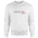 All I Want For Christmas Is Prosecco Sweatshirt - White