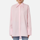 Helmut Lang Women's Cutout Shirt - Hortensia