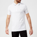 Armani Exchange Men's Small Logo Polo Shirt - White