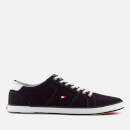 Tommy Hilfiger Men's Canvas Low Top Trainers - Midnight