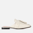 Kurt Geiger London Women's Kaiser Oversize Leather Tassle Loafers - White