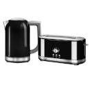 KitchenAid Jug Kettle and 4 Slot Toaster Bundle - Onyx Black