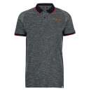 Polo Homme Core Mélange Jack & Jones - Bleu Marine