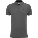 Polo Homme Haru Logo Dissident - Gris Ardoise