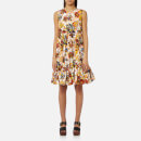 MSGM Women's Floral Midi Dress - Multi