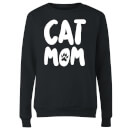 Cat Mom Women's Sweatshirt - Black