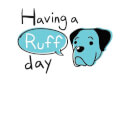 Having A Ruff Day Women's Sweatshirt - White