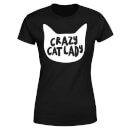 Crazy Cat Lady Women's T-Shirt - Black