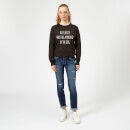 All Guests Must Be Approved By The Dog Women's Sweatshirt - Black