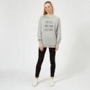 I Like Dogs More Than People Women's Sweatshirt - Grey