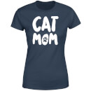 Cat Mom Women's T-Shirt - Navy