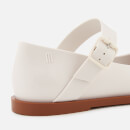 Melissa Women's Mary Jane Flat Shoes - White Contrast