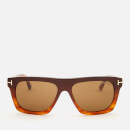 Tom Ford Men's Ernesto Square Frame Sunglasses - Dark Brown/Other/Brown