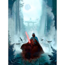 Lithographie Star Wars Le Retour du Jedi 'Vengeful Pursuit' par Jeremy Saliba (46 cm x 61 cm)