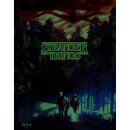 Stranger Things 2 'They're Going Somewhere' Lithograph with Glow in the Dark Layer by Cliff Cramp (18 x 22.75 Inch) - Zavvi UK Exclusive Limited to 250 Pieces