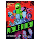 Lithographie Rick Cornichon Rick et Morty par Serban Cristescu (46 cm x 61 cm) Exclusivité pour Zavvi, Limitée à 300 copies