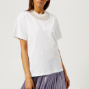 Christopher Kane Women's Ruffle Trim T-Shirt - White
