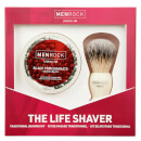 Men Rock The Life Shaver (Black Pomegranate Shave Cream, The Brush)