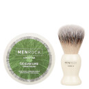 Men Rock The Life Shaver (Sicilian Lime Shave Cream, The Brush)