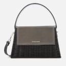 Wicker Wings Women's Tixing Wicker Bag - Grey/Black