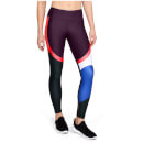 Under Armour Women's Vanish Chop Block Engineered Leggings - Purple/Black