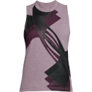 Under Armour Women's Muscle Overlay Logo Tank Top - Purple