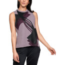 Under Armour Women's Muscle Overlay Logo Tank Top - Purple