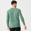 Performance Long Sleeve Top - Dark Green Marl - S - Dark Green Marl
