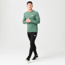 Performance Long Sleeve Top - Dark Green Marl - S - Dark Green Marl