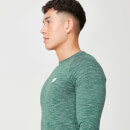 Performance Long Sleeve Top - Green Marl - XS - Dark Green Marl
