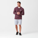 Haut performance zippé - S - Burgandy Marl