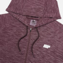 Haut performance zippé - S - Burgandy Marl