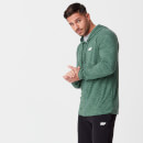 Performance Zip Top - Dark Green Marl - XS - Dark Green Marl