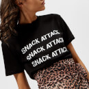 Ganni Women's Harway Snack Attack T-Shirt - Black