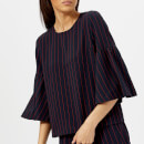 Ganni Women's Clark Top - Total Eclipse