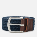 Polo Ralph Lauren Men's Braided Fabric Stretch Belt - Navy