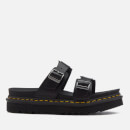 Dr. Martens Myles Brando Leather Double Strap Sandals – Black