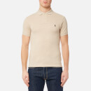 Polo Ralph Lauren Men's Slim Fit Short Sleeve Polo Shirt - Expedition Dune Heather