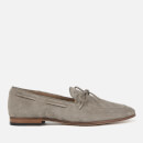 Tod's Men's Suede Lace Detail Mocassins - Beige
