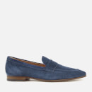 Tod's Men's Suede Slip On Mocassins - Navy