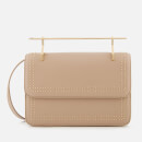 M2Malletier Women's La Fleur Du Mal Double Hardware Bag - Studded Sand/Double Gold